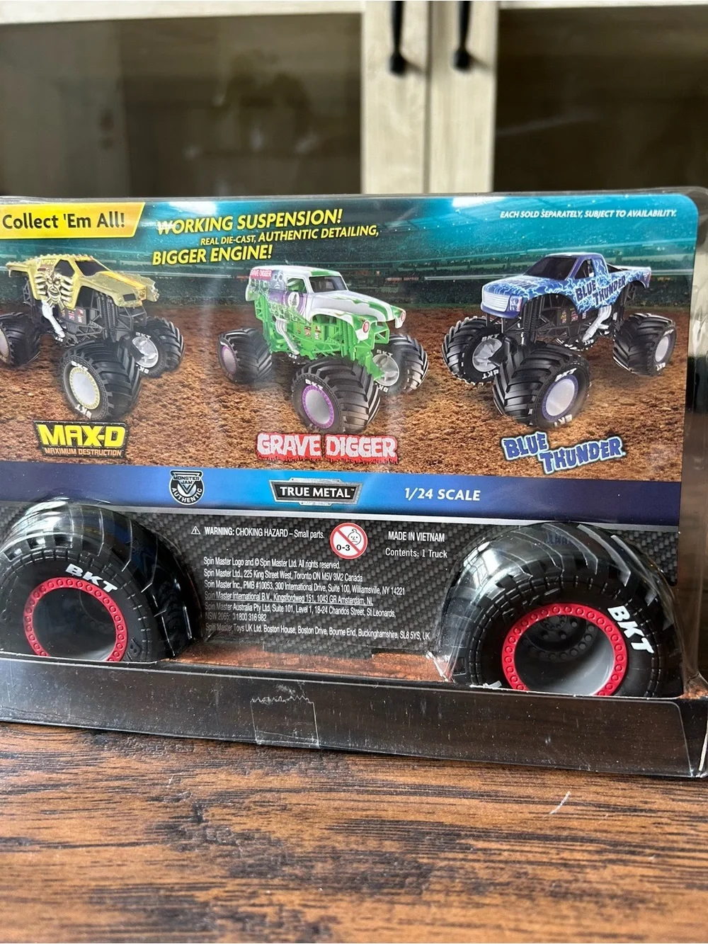 Monster Jam Monster Mutt Dalmatian Toy Truck - White and Black